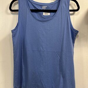 Lands' End Women's Blue Tank Top